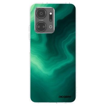 Picasee silikonový průhledný obal pro Honor X7a - Malachite