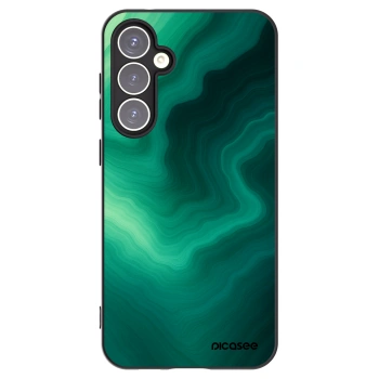 Picasee silikonový černý obal pro Samsung Galaxy S23 FE S711B - Malachite