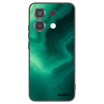 Picasee silikonový černý obal pro Xiaomi Poco X6 - Malachite