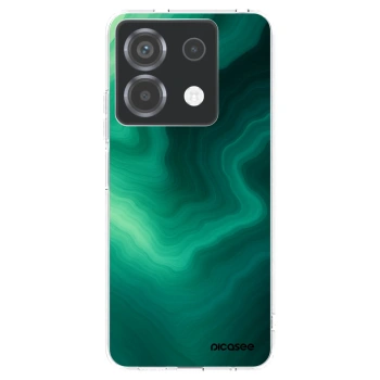 Picasee silikonový průhledný obal pro Xiaomi Poco X6 - Malachite