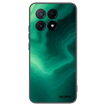 Picasee silikonový černý obal pro Xiaomi Poco X6 Pro - Malachite