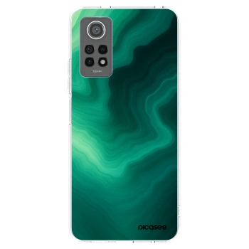 Picasee silikonový průhledný obal pro Xiaomi Redmi Note 12 Pro 4G - Malachite