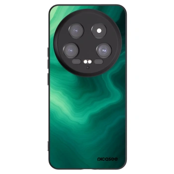 Picasee silikonový černý obal pro Xiaomi 14 Ultra - Malachite