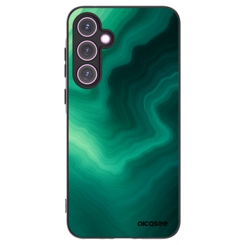 Picasee silikonový černý obal pro Samsung Galaxy A35 5G A356B - Malachite