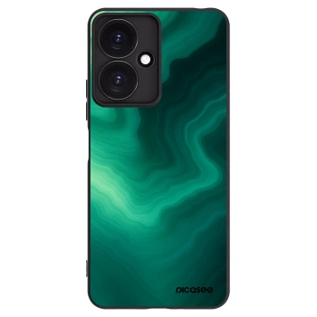 Picasee silikonový černý obal pro Xiaomi Redmi 13C 5G - Malachite