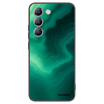 Picasee silikonový černý obal pro Vivo V40 SE 5G - Malachite