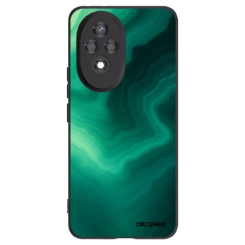 Picasee silikonový černý obal pro Honor 200 5G - Malachite
