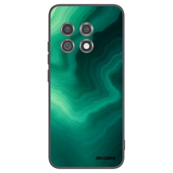 Picasee silikonový černý obal pro OnePlus 11 5G - Malachite