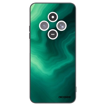 Picasee silikonový černý obal pro Xiaomi Redmi 14C - Malachite