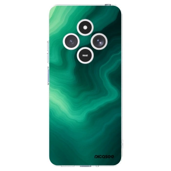 Picasee silikonový průhledný obal pro Xiaomi Redmi 14C - Malachite