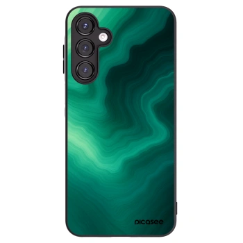 Picasee silikonový černý obal pro Samsung Galaxy A16 5G - Malachite