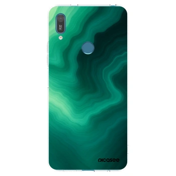 Picasee silikonový průhledný obal pro Huawei Y7 2019 - Malachite