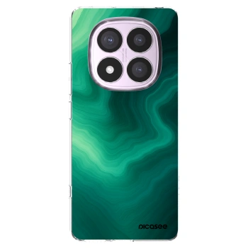 Picasee silikonový průhledný obal pro Xiaomi Redmi Note 14 Pro 4G - Malachite