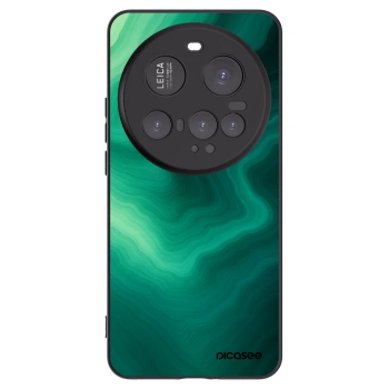 Picasee silikonový černý obal pro Xiaomi 15 Ultra - Malachite