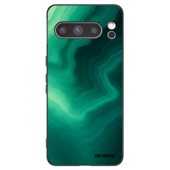 Picasee silikonový černý obal pro Google Pixel 8 Pro - Malachite