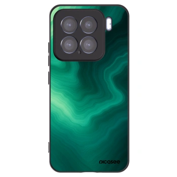 Picasee silikonový černý obal pro Xiaomi 15 - Malachite