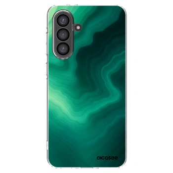 Picasee silikonový průhledný obal pro Samsung Galaxy A56 5G A566B - Malachite