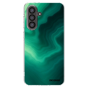 Picasee silikonový průhledný obal pro Samsung Galaxy A36 5G - Malachite