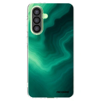 Picasee silikonový průhledný obal pro Samsung Galaxy A26 5G A266B - Malachite