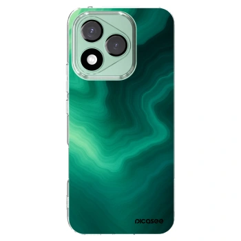 Picasee silikonový průhledný obal pro Honor 400 Lite 5G - Malachite