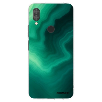 Picasee silikonový průhledný obal pro Xiaomi Redmi 7 - Malachite