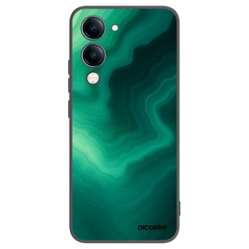 Picasee silikonový černý obal pro Vivo Y29s 5G - Malachite