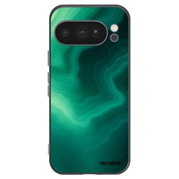 Picasee silikonový černý obal pro Google Pixel 10 Pro - Malachite