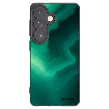 Picasee silikonový černý obal pro Samsung Galaxy S26 - Malachite