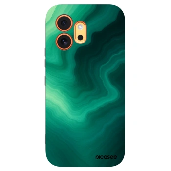 Picasee silikonový černý obal pro Honor 600 - Malachite