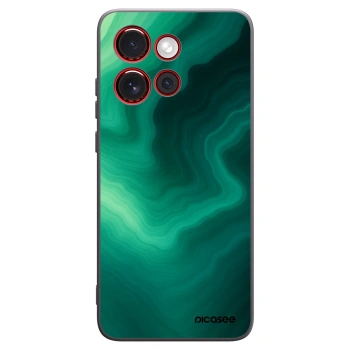 Picasee silikonový černý obal pro Motorola Edge 60 Neo 5G - Malachite