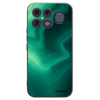 Picasee silikonový černý obal pro Xiaomi Poco F8 Ultra - Malachite