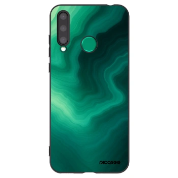 Picasee silikonový černý obal pro Honor 20 Lite - Malachite