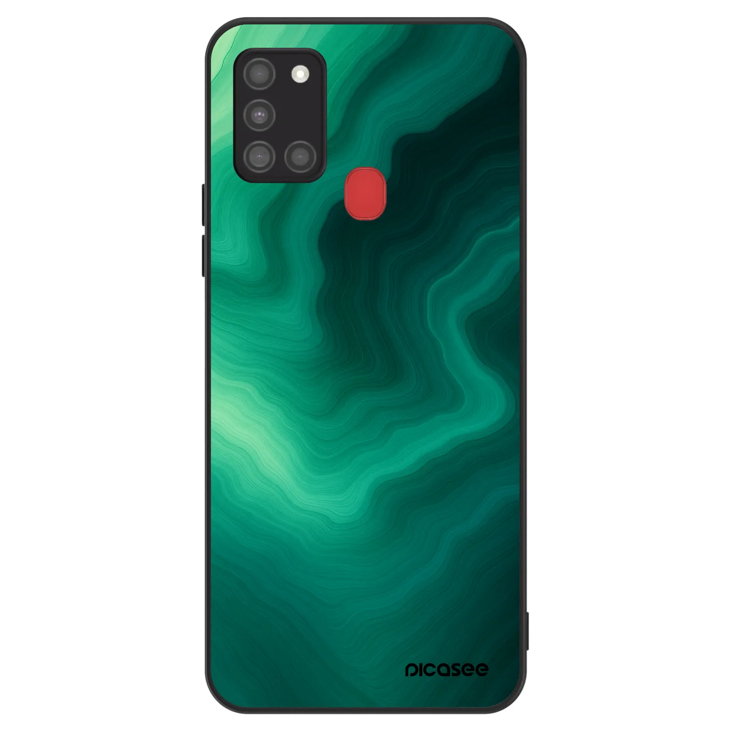 Picasee ULTIMATE CASE pro Samsung Galaxy A21s - Malachite