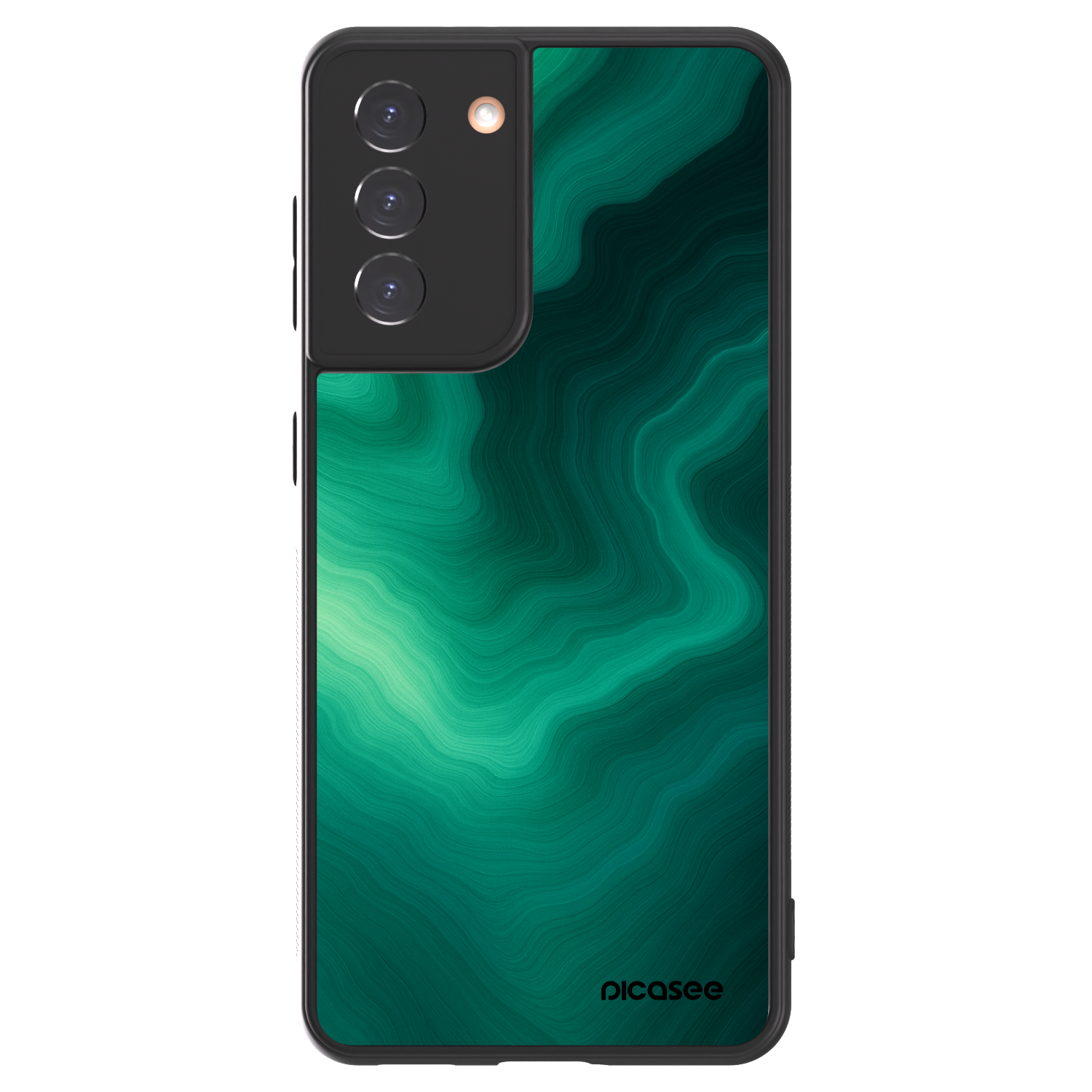 Picasee ULTIMATE CASE pro Samsung Galaxy S21 5G G991B - Malachite