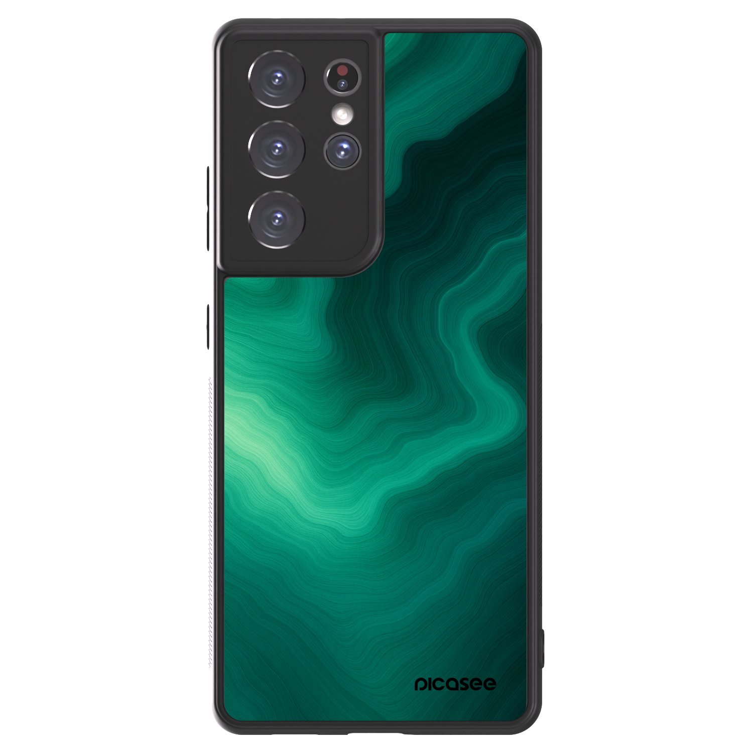 Picasee ULTIMATE CASE pro Samsung Galaxy S21 Ultra 5G G998B - Malachite