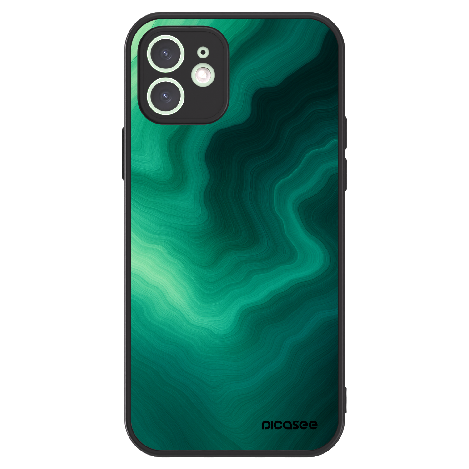 Picasee ULTIMATE CASE MagSafe pro Apple iPhone 12 - Malachite