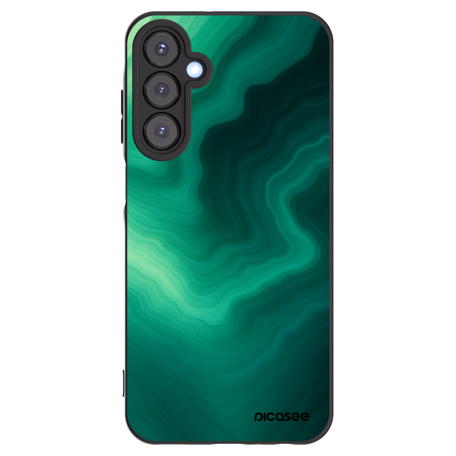 Picasee silikonový černý obal pro Samsung Galaxy A25 A256B 5G - Malachite