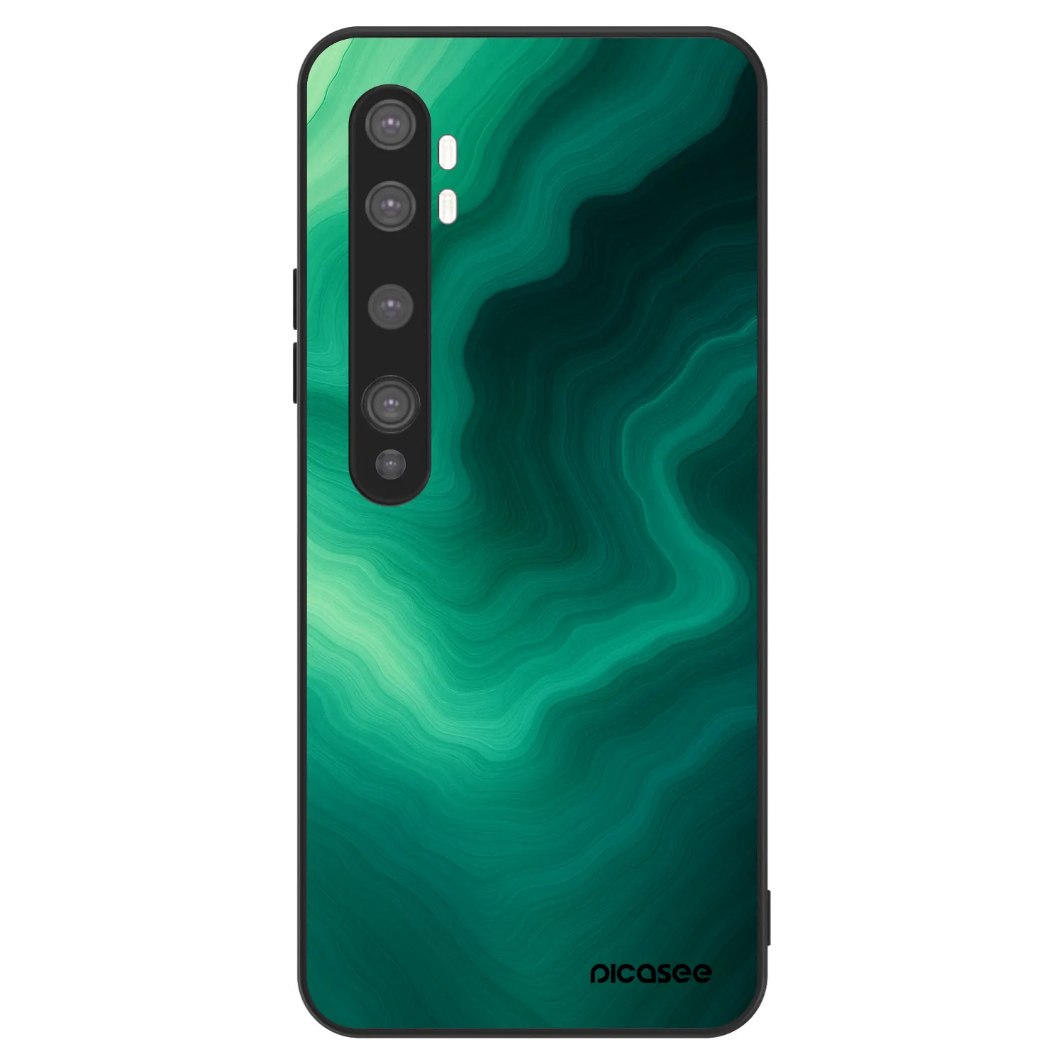 Picasee ULTIMATE CASE pro Xiaomi Mi Note 10 (Pro) - Malachite