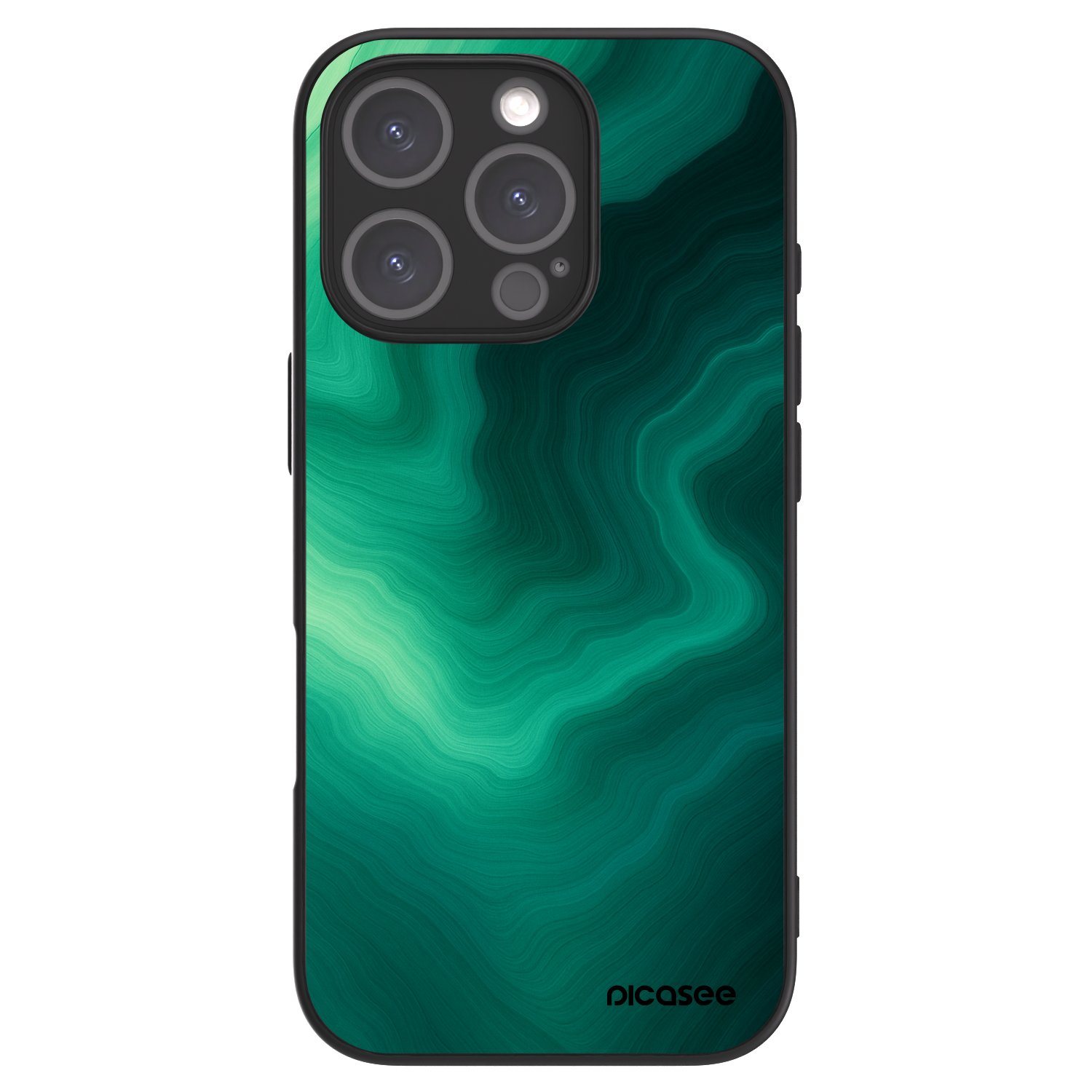 Picasee ULTIMATE CASE pro Apple iPhone 16 Pro - Malachite
