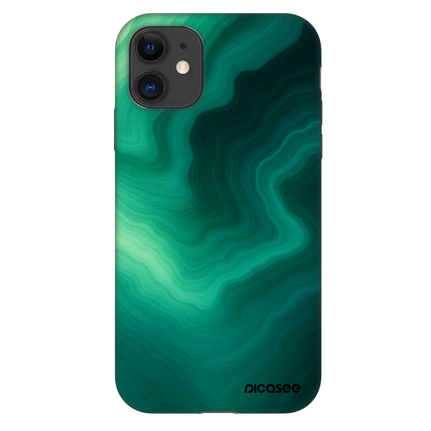 Picasee Fashion Case pro Apple iPhone 11 - Malachite