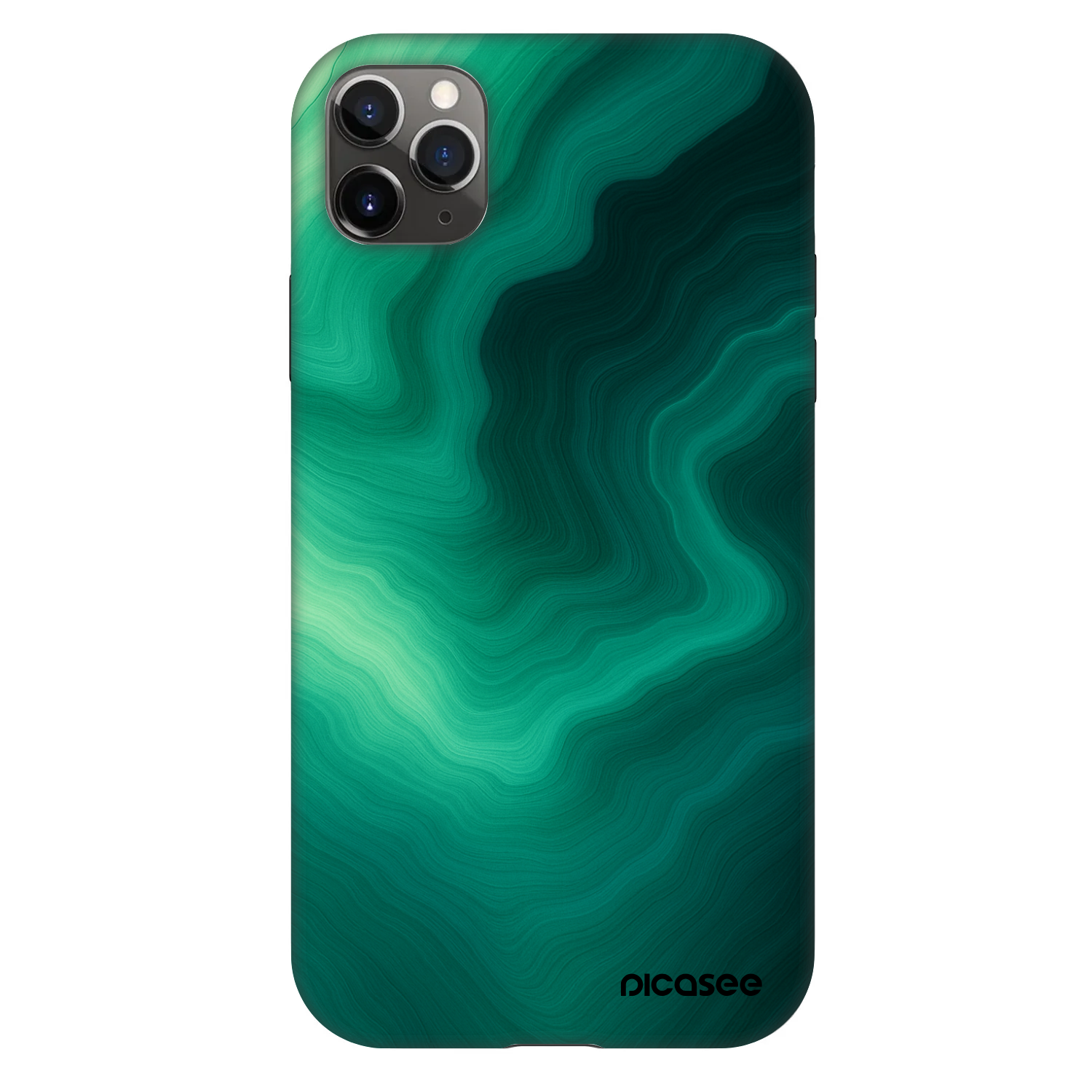 Picasee Fashion Case pro Apple iPhone 11 Pro Max - Malachite