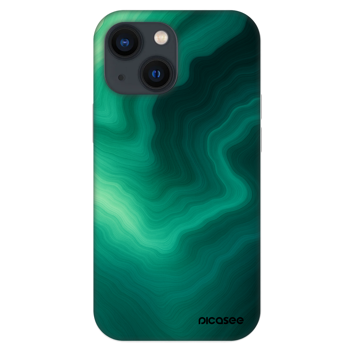 Picasee Fashion Case pro Apple iPhone 13 mini - Malachite