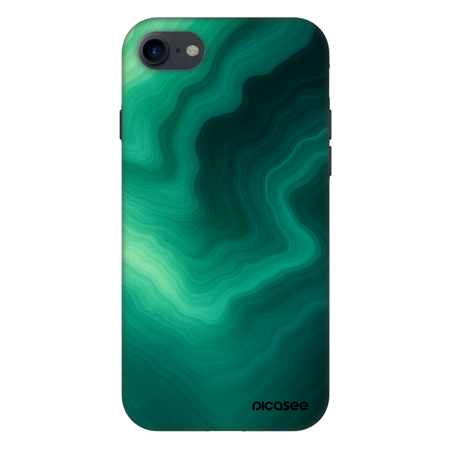 Picasee Fashion Case pro Apple iPhone SE 2020 - Malachite
