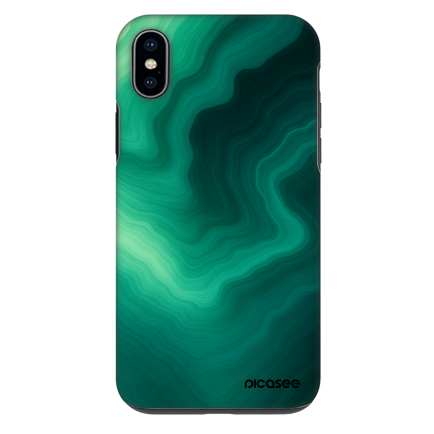 Picasee Fashion Case pro Apple iPhone XS Max - Malachite
