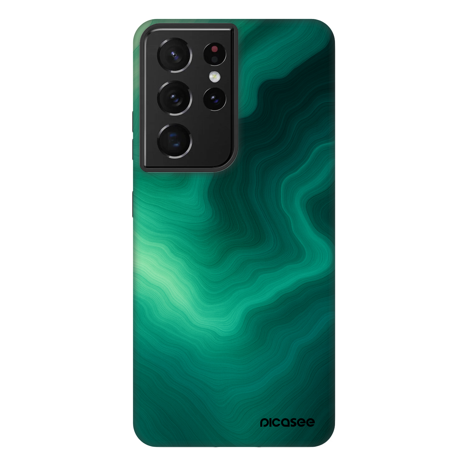 Picasee Fashion Case pro Samsung Galaxy S21 Ultra 5G G998B - Malachite