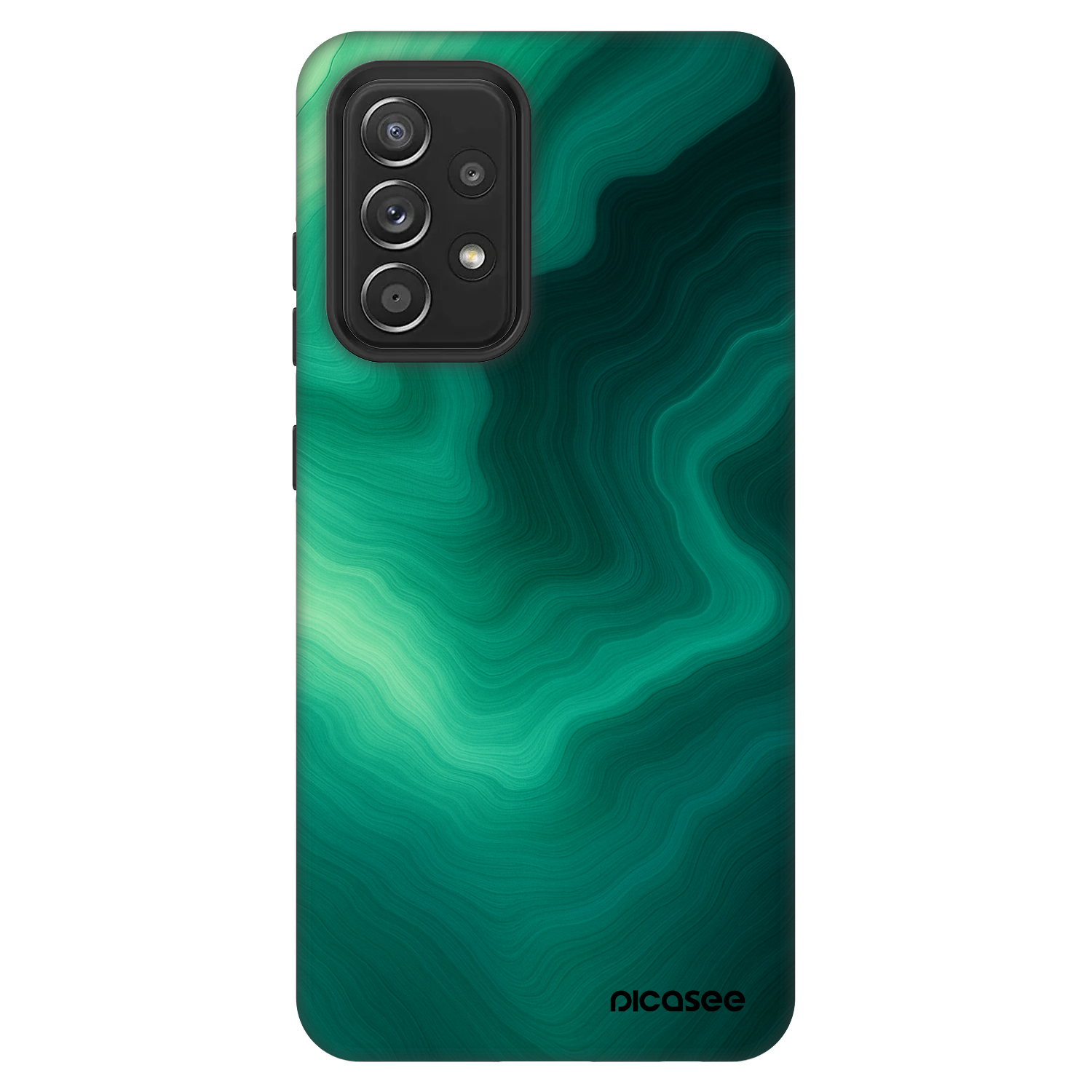 Picasee Fashion Case pro Samsung Galaxy A52 5G A525F - Malachite