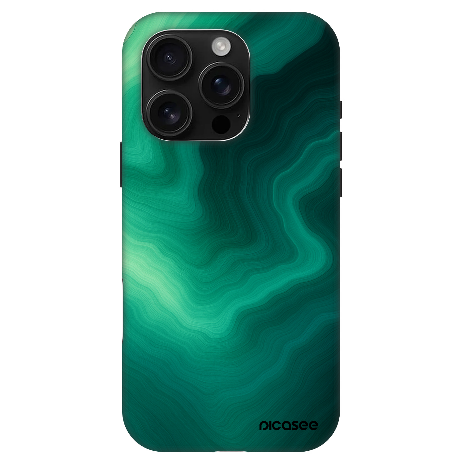 Picasee Fashion Case MagSafe Apple iPhone 16 Pro - Malachite