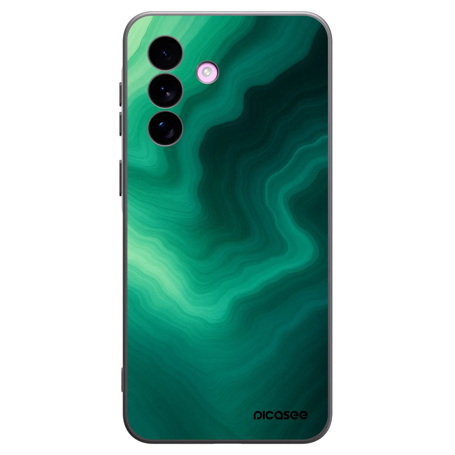 Picasee silikonový černý obal pro Samsung Galaxy A57 5G - Malachite