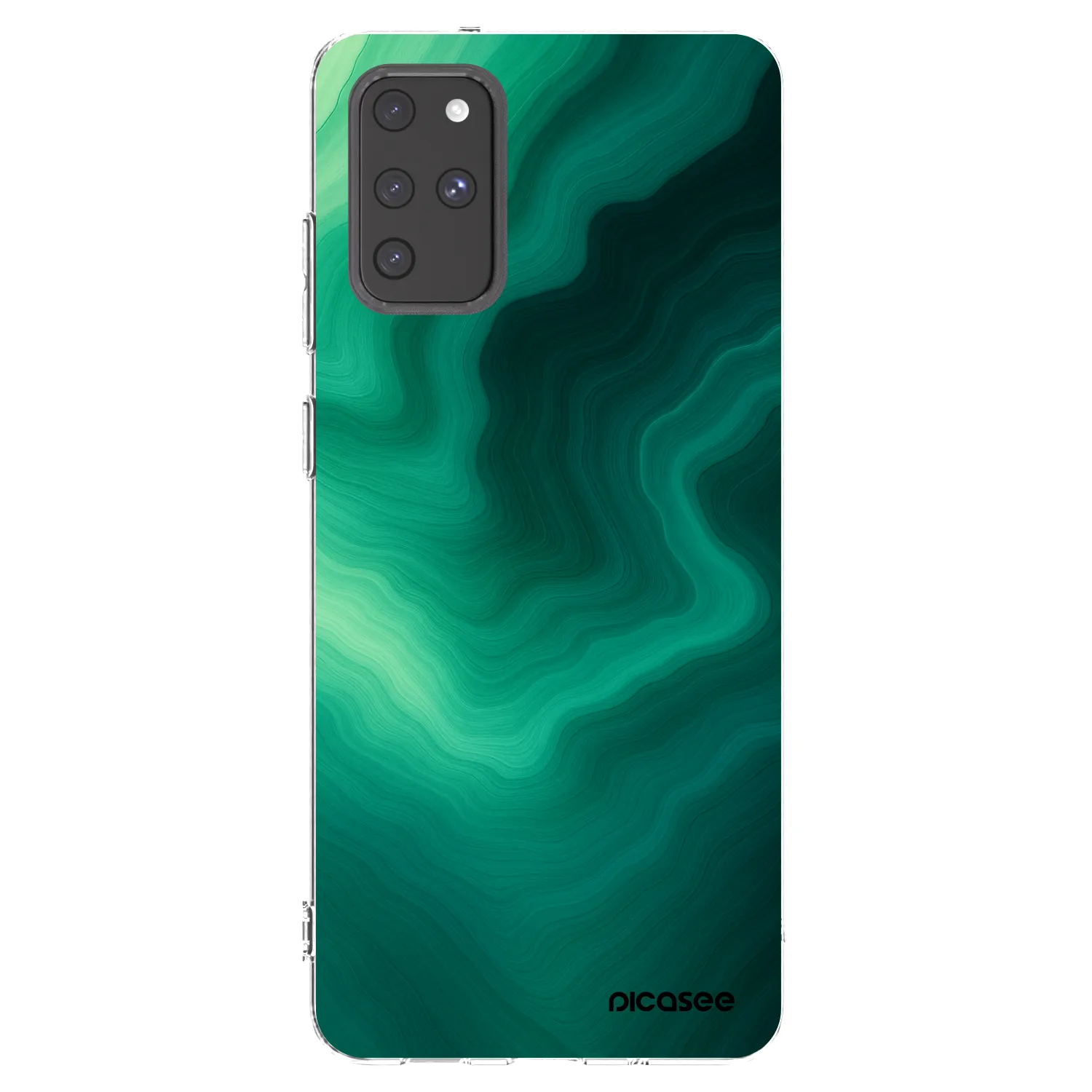 Picasee silikonový průhledný obal pro Samsung Galaxy S20+ G985F - Malachite