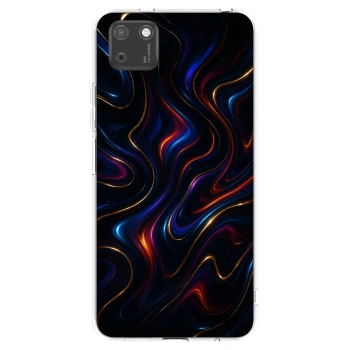 Picasee silikonový průhledný obal pro Huawei Y5P - Noir